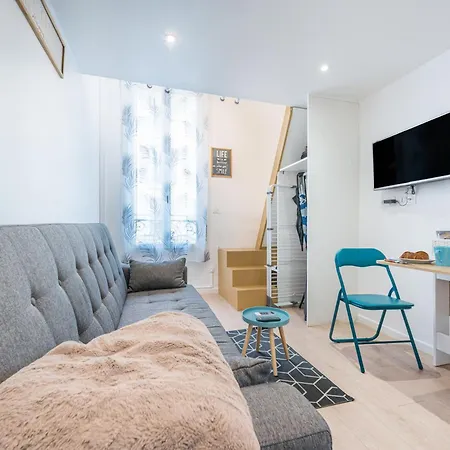 Appartement Le Nid De Magnan - 6min Et Transport - Mezzanine Nice